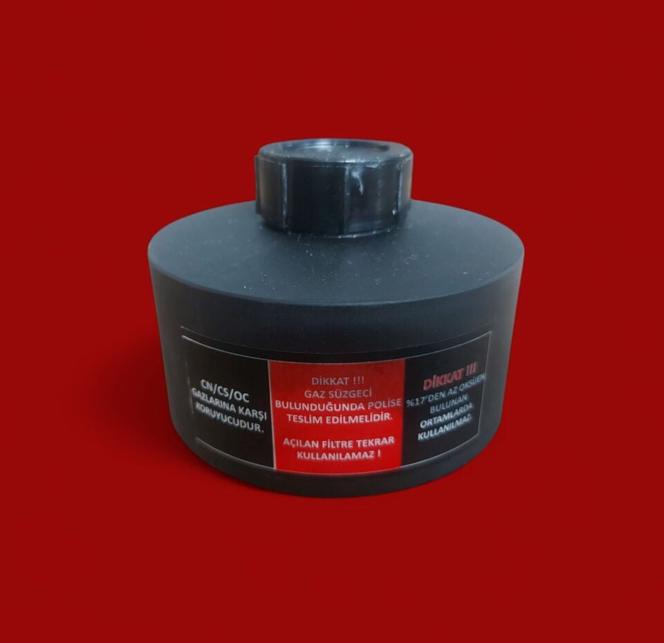 MKE 40 mm. Filitre (CN-CS-OC Göz Yaşartıcı Gazlara Karşı Koruma Sağlar )