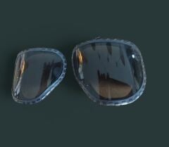US M40 Gaz Maskesi Renkli Cam (Çift Olarak)