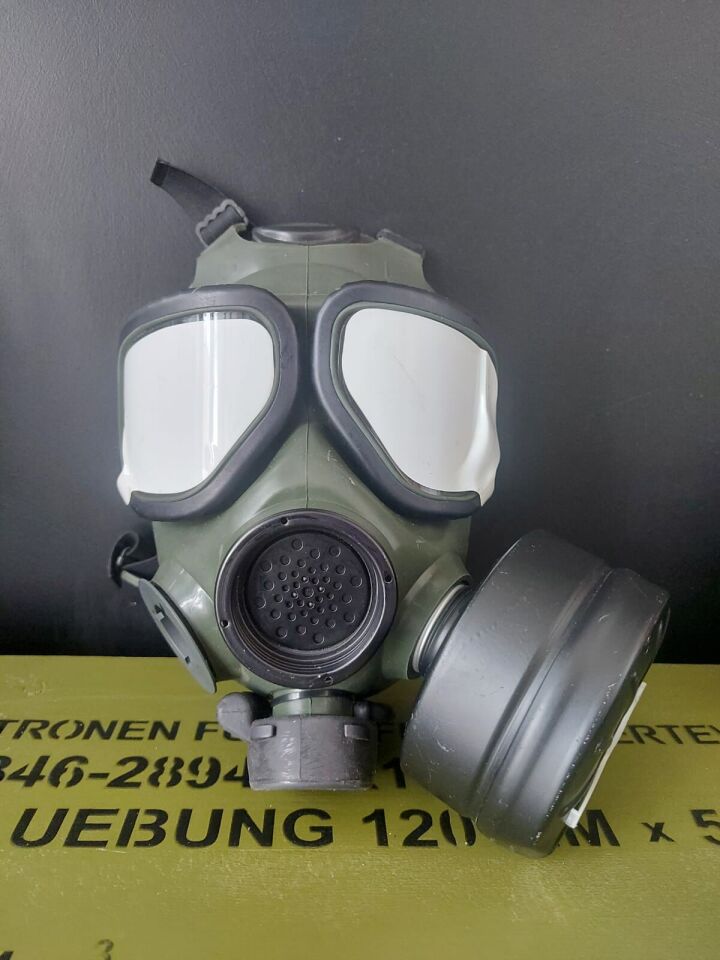 US M40 Gaz Maskesi Renkli Cam (Çift Olarak)