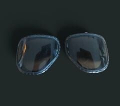 US M40 Gaz Maskesi Renkli Cam (Çift Olarak)