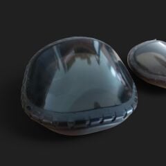 US M40 Gaz Maskesi Renkli Cam (Çift Olarak)