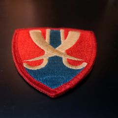 7x7.5 cm. ABD Ordusu Tayland Destek Komutanlığı 1970- Peç