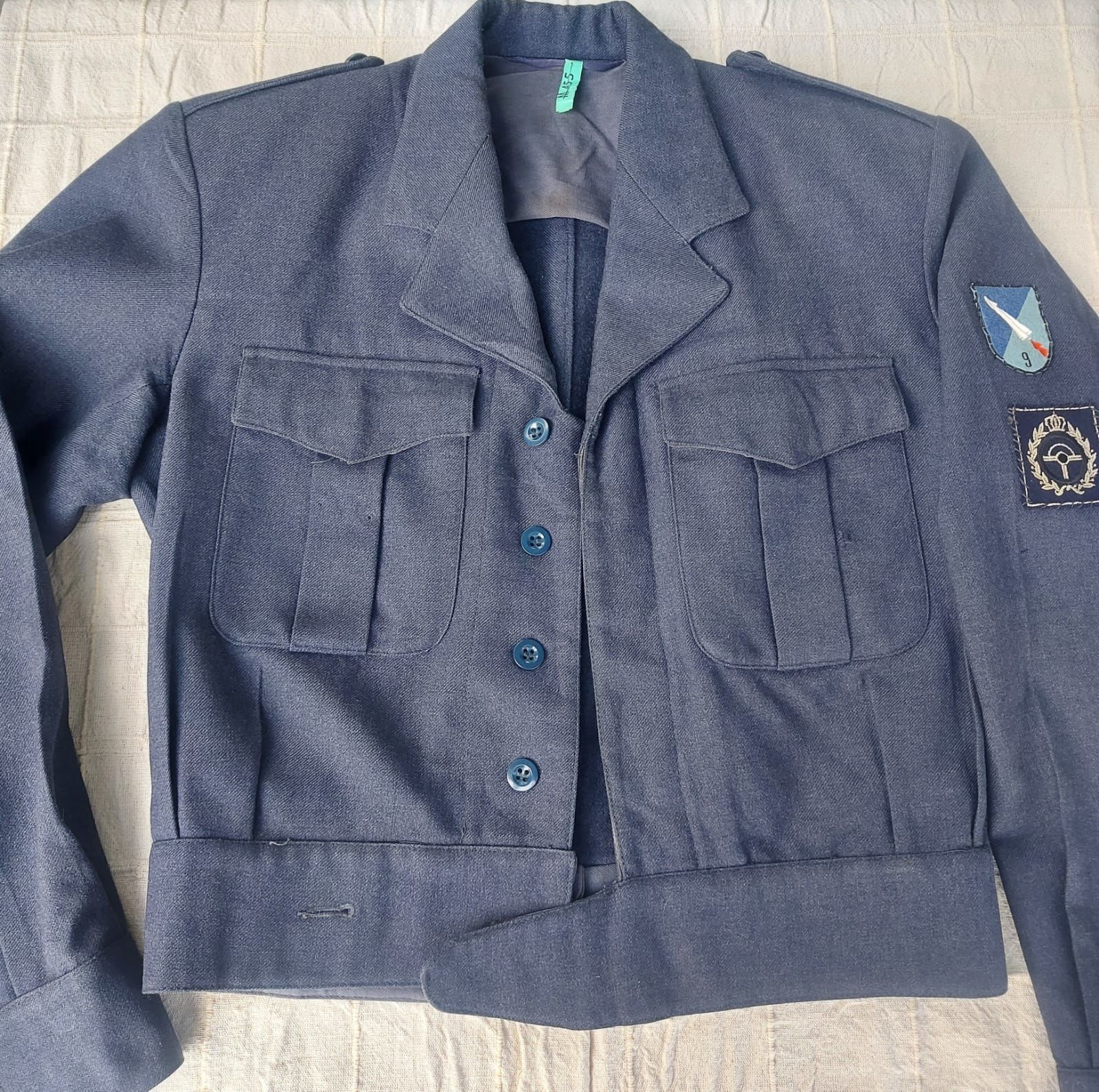 1969 Belçika Hava Kuvvetleri  Ceket Unisex (S-M Beden)