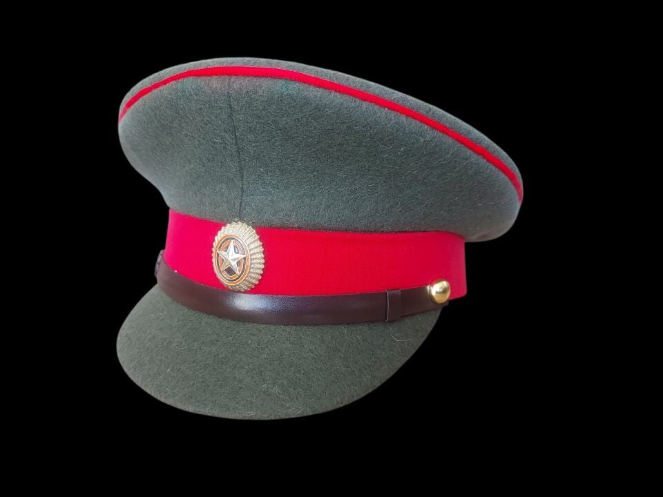 Haki Renk Sovyet Şapka Modeli-3 Unisex (55-59 Numara) Sıfır Ürün