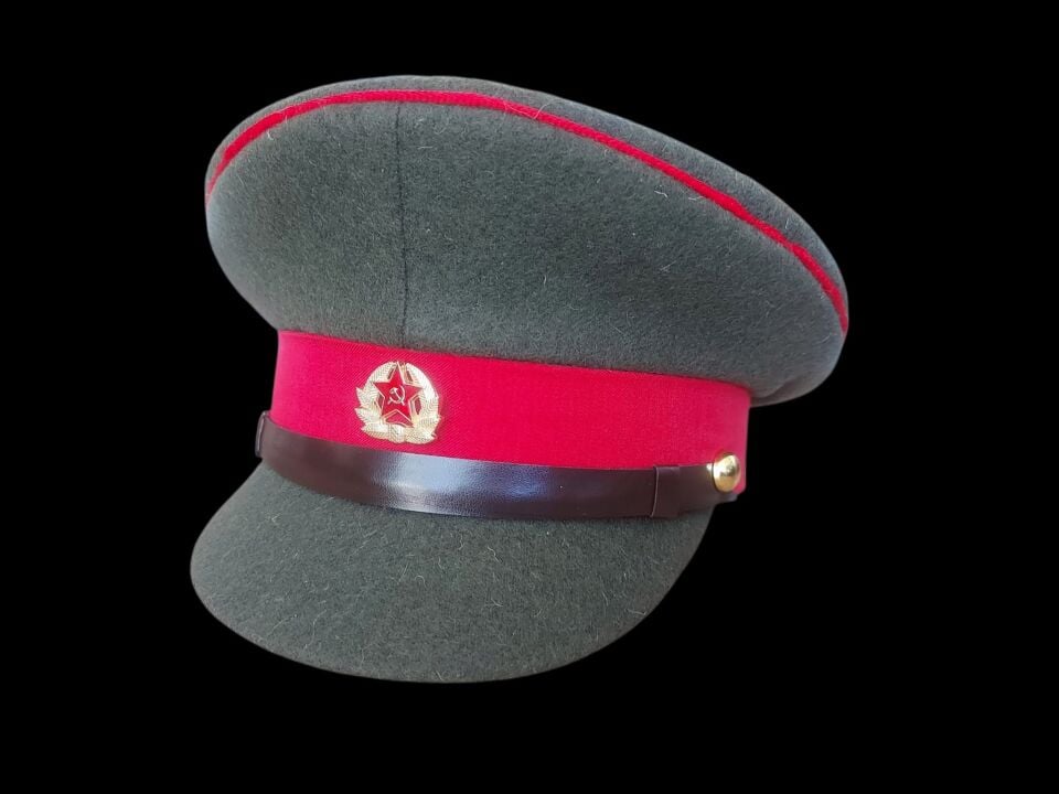 Haki Renk Sovyet Şapka Modeli-4 Unisex (55-59 Numara) Sıfır Ürün