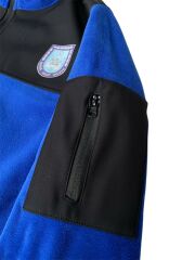 Hava Harp Okulu Mavi Polar Mont Unisex L Beden)