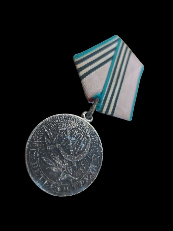 3.5 cm. Çap 1974 Sovyet Emek Ektanı Madalyası