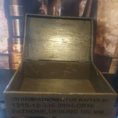 42.5x28x16 cm. Vintage Ahşap Kutu Modeli