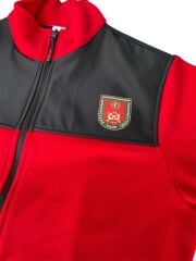 Kara Harp Okulu Kırmızı Polar Mont Unisex (L Beden)