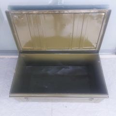 90x48x32 cm. Vintage Metal Sandık Modeli