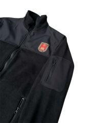 Kara Harp  Okulu Siyah Polar Mont Unisex ( M Beden)