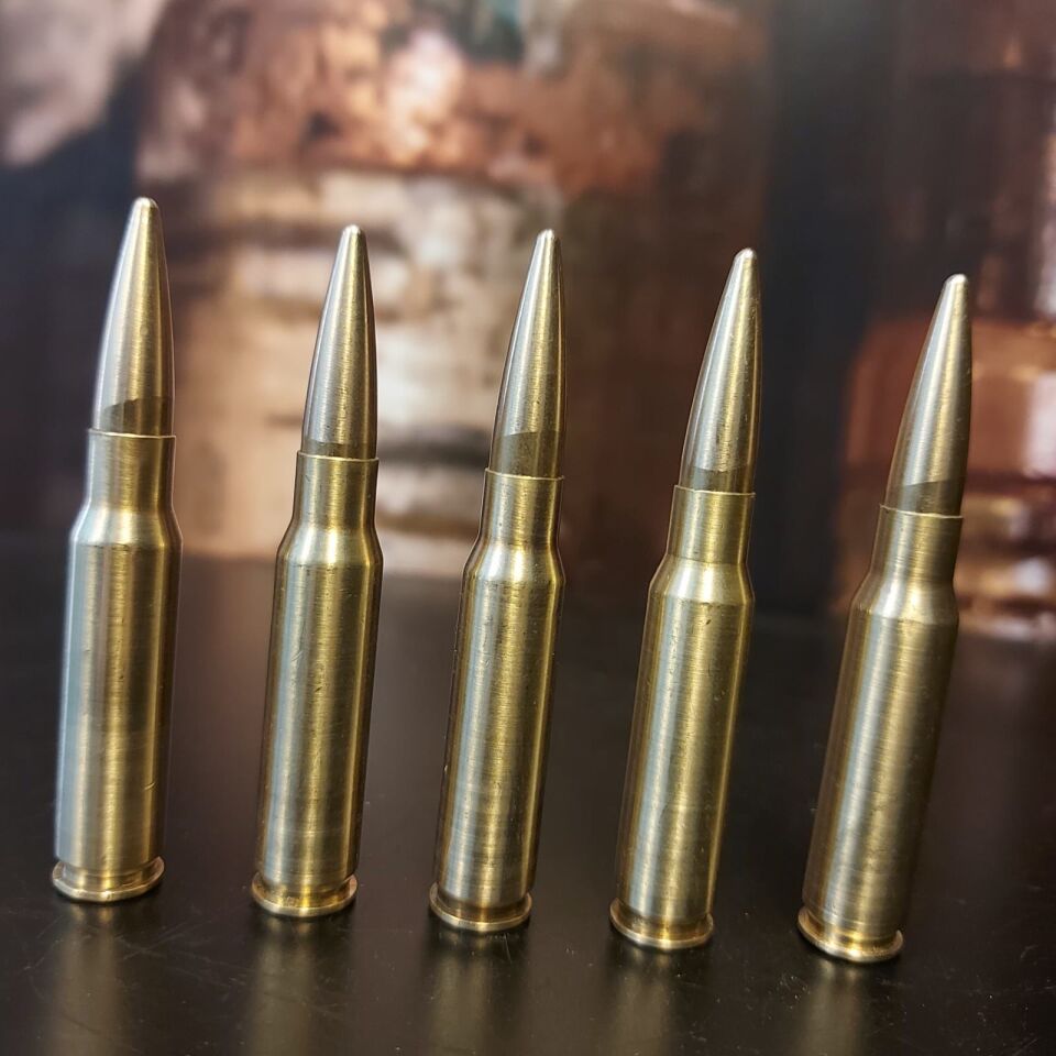 7.62x51 mm Dekoratif 5'li Lot