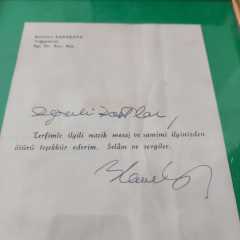 Ege Ordu Kurmay Başkanı Terfi Tebrikleri Teşekkür