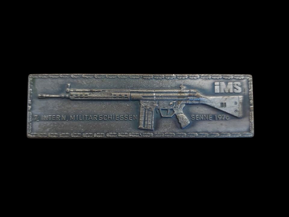 8x2 cm. Metal Rozet Modeli