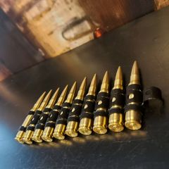 7.62x51 mm.  Dekoratif 10'lu Şerit