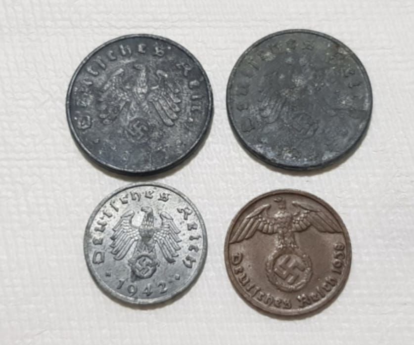 Nazi Almanyası Madeni Para Lotu