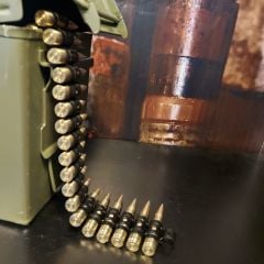 7.62x51 mm. Dekoratif 20'li Şerit