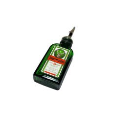 4.5x14.5x2 cm. Dekoratif Cam Şişe Üzerinde Notluk-Fotoğraflık