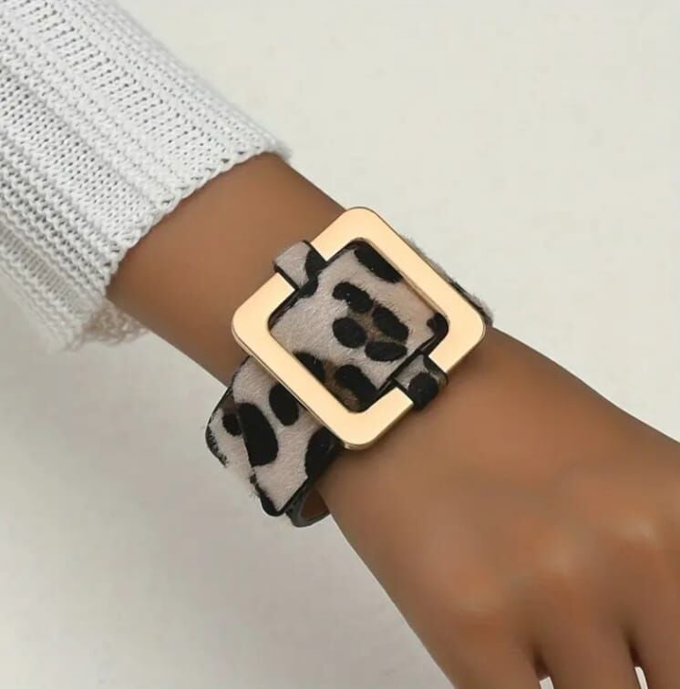 Donna Geometrik Tasarım Desenli Bilezik Modeli (Ayarlanabilir)