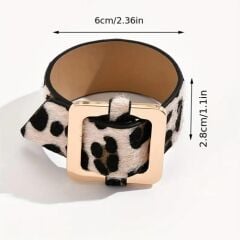 Donna Geometrik Tasarım Desenli Bilezik Modeli (Ayarlanabilir)