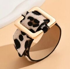 Donna Geometrik Tasarım Desenli Bilezik Modeli (Ayarlanabilir)