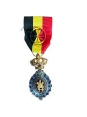 Orjinal Kutusunda Belçika Üstün Hizmet Madalyası