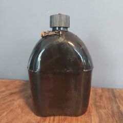 1942 US Siyah Alüminyum Matara
