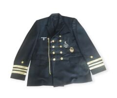 Ww2 Dönemi Alman Denizci Subay Ceket (L-XL Beden)(Replika Ürün)