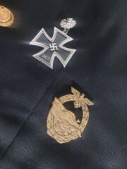 Ww2 Dönemi Alman Denizci Subay Ceket (L-XL Beden)(Replika Ürün)