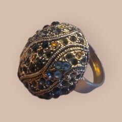 Vintage Broş ve Yüzük Seti