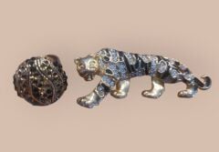 Vintage Broş ve Yüzük Seti