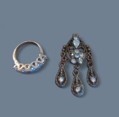 Vintage Yüzük ve Kolye Ucu