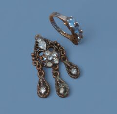 Vintage Yüzük ve Kolye Ucu