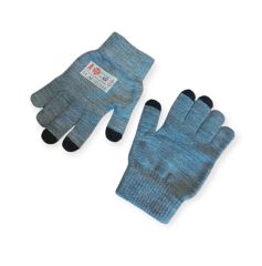 Gri Renk Yün Eldiven Unisex (Ww2 N.Almanyası Damgalı)