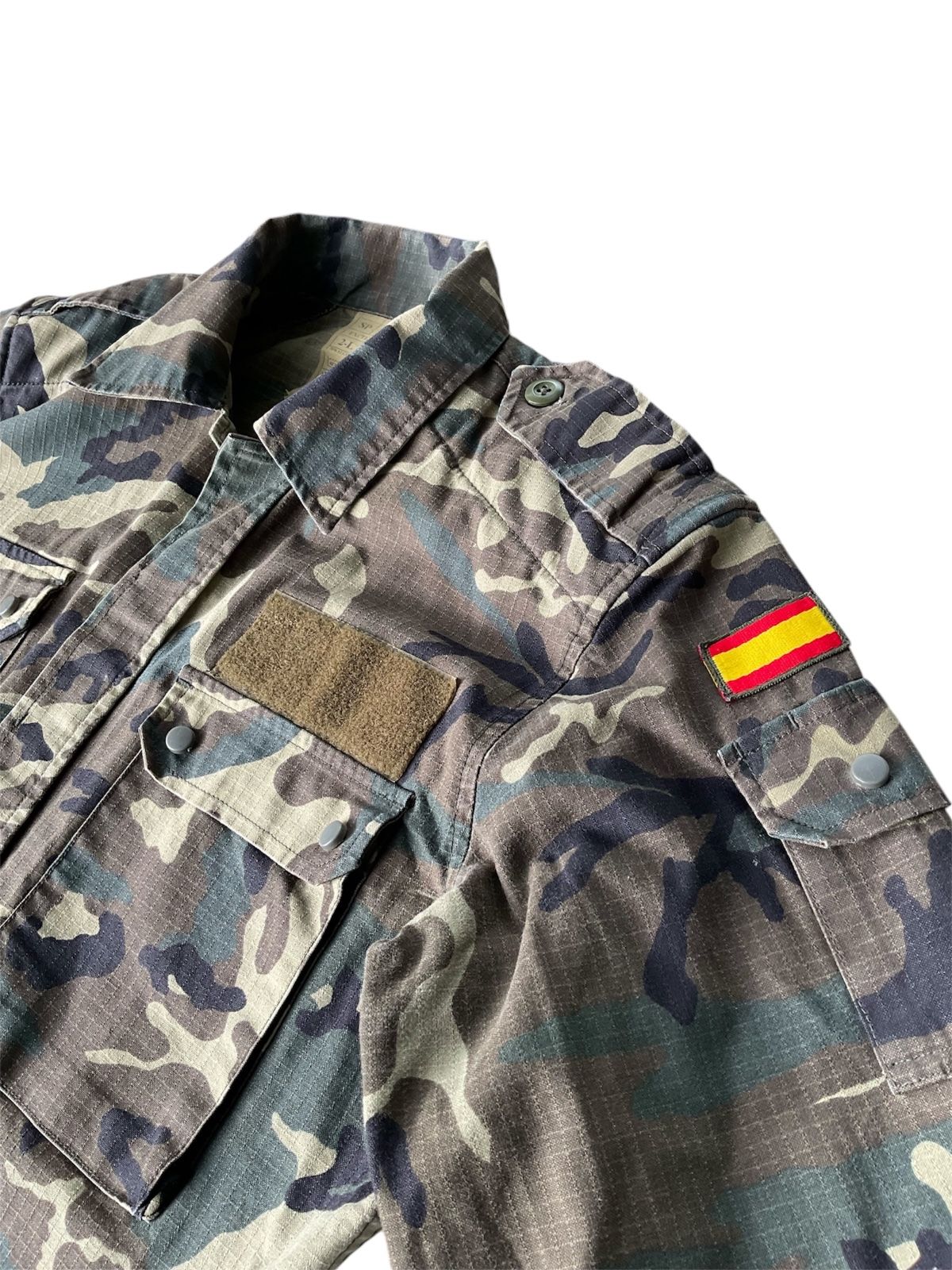 İspanya Ordusu Kamuflaj Ceket Unisex (M Beden)