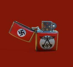 NZ.Amblemli Benzinli Çakmak Modeli (Çalışır Durumda)