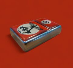 NZ.Amblemli Benzinli Çakmak Modeli (Çalışır Durumda)