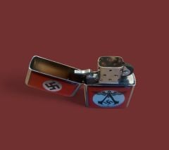 NZ.Amblemli Benzinli Çakmak Modeli (Çalışır Durumda)