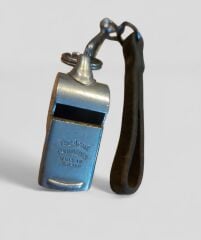 İngiltere Menşeili Hakem Düdüğü (Orjinal Deri Askısı İle)