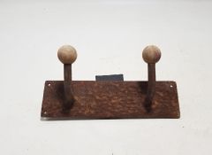 22x11x9 cm. 1930'lar Antika Metal Madenci Askılığı