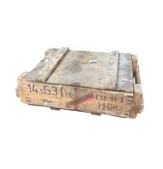 49x35x15 cm. Ahşap Bixi (PKM) Mühimmat Sandığı-1