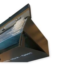 45x15x27 cm. İngiliz 1940'lar Metal Evrak-Dosya Çantası (Körüklü-Raylı)