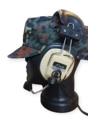 1960'lar İsveç Üretimi Mikrofonlu Uçuş Kulaklığı