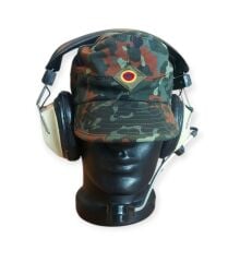 1960'lar İsveç Üretimi Mikrofonlu Uçuş Kulaklığı