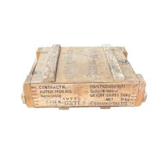 49x35x15 cm. Ahşap Bixi (PKM) Mühimmat Sandığı-2