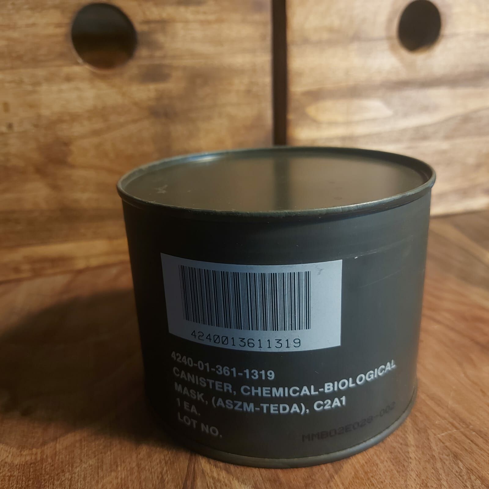 Canister C2a1 NBC 40mm Gaz Maskesi Filtresi