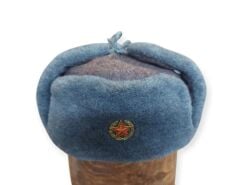 Orjinal Sovyet Askeri Ushankası Unisex (56 Numara) Sıfır Ürün