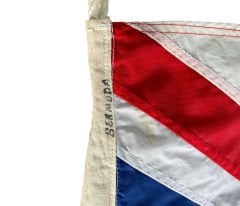 180x110 cm. Ww2 Askeri Gemi  İngiliz Koloni Bayrağı (Bermuda)