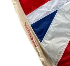 180x110 cm. Ww2 Askeri Gemi  İngiliz Koloni Bayrağı (Bermuda)