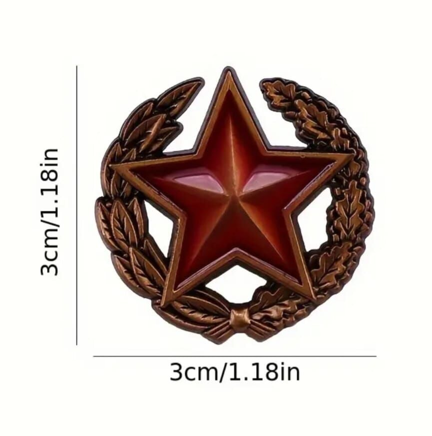 Çinko Alaşım Beyaz Rusya Rozet Modeli